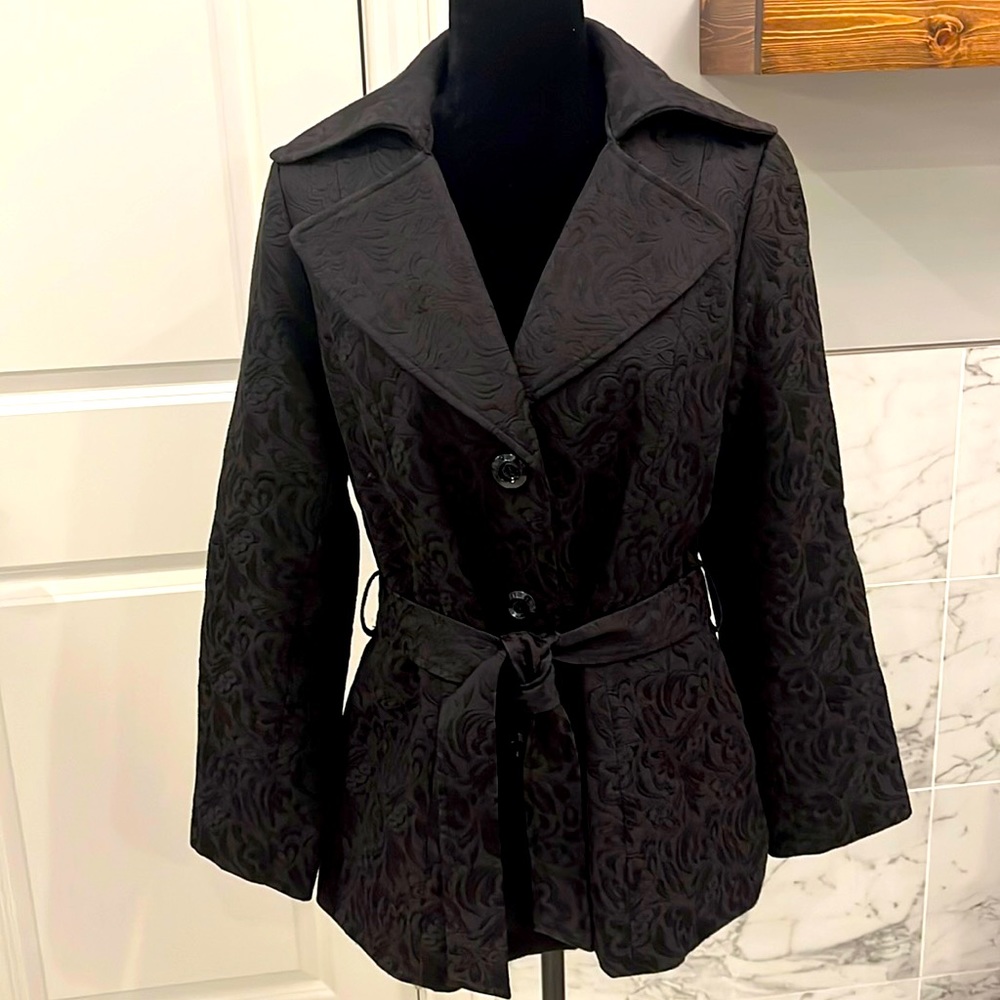 Jacquard Jacket by Cynthia Rowley Black